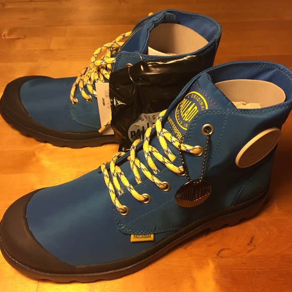 blue palladium boots